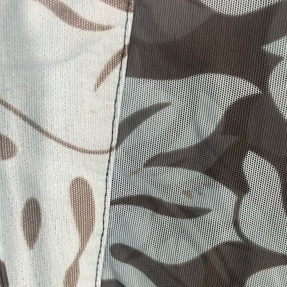 Tommy Bahama blue and grey sheer swimsuit coverup size medium - Picture 3 of 4